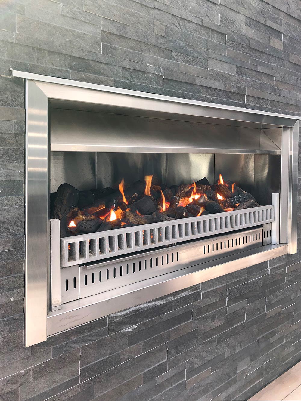 Images or our range of Outdoor Fireplaces Living Flame